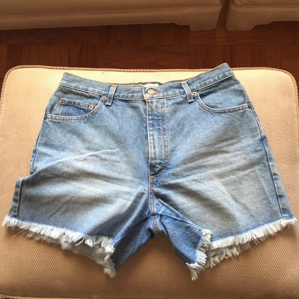 High Waisted Jean Shorts Size 10